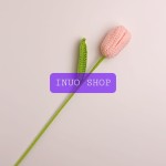 Tulipán de crochet hecho a mano